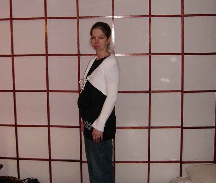 16 weeks belly