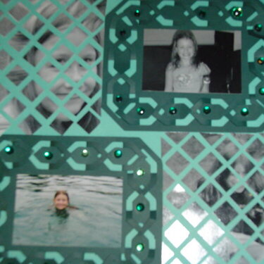 Flip Frame and Mosaic Girl