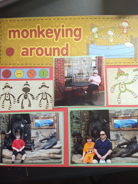 Monkeying around downtown..page 1