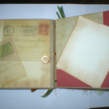 paperbag album pages