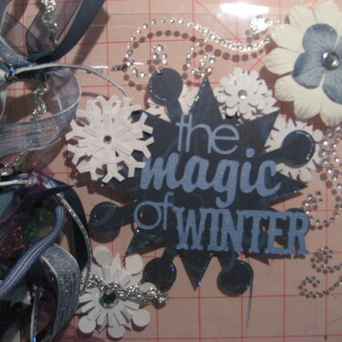 The Magic of Winter Acrylic 8x8 album