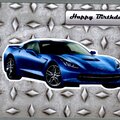Happy Birthday modern Corvette