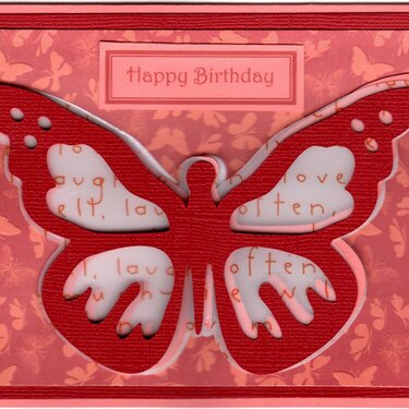 Happy Birthday butterfly
