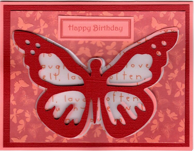 Happy Birthday butterfly
