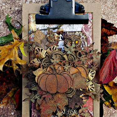 Creative Embellishment *Altered Clipboard*