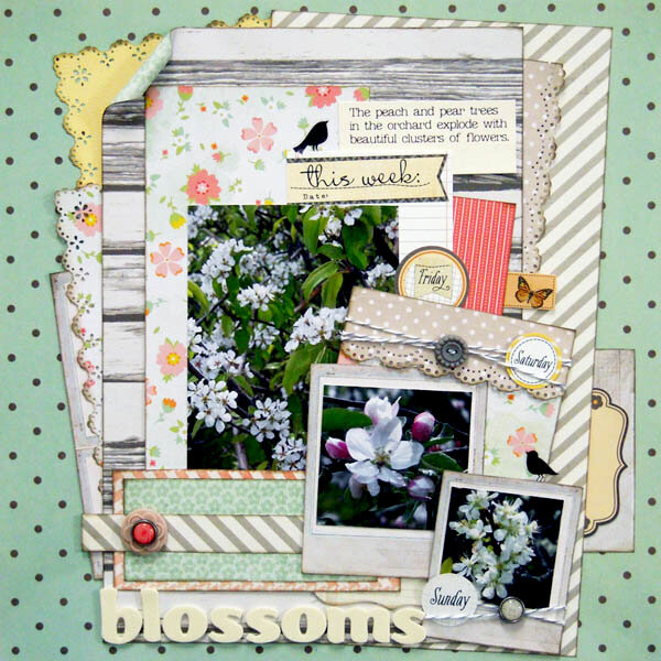 Blossoms  *Artful Delight March Kit*