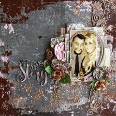 2 Crafty Chipboard *Just Love Our Story*