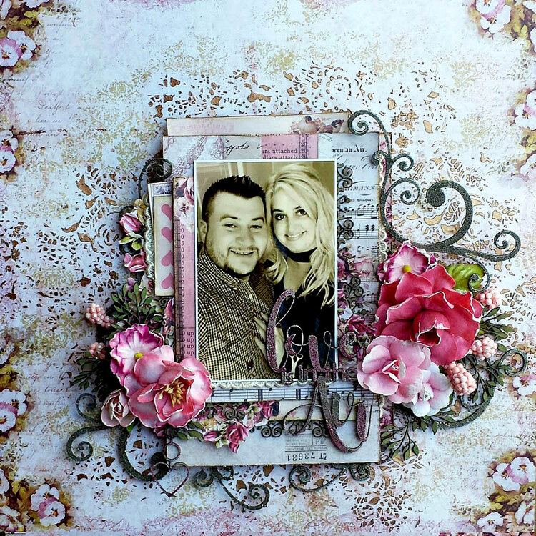 2Crafty Chipboard *Love Is In The Air