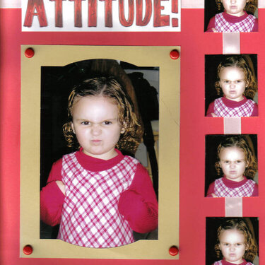 little miss ATTITUDE!
