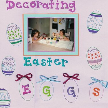 Decorating Eggs