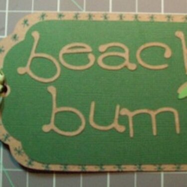 beach bum tag