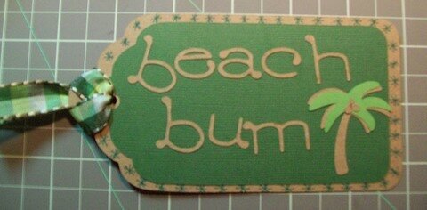 beach bum tag