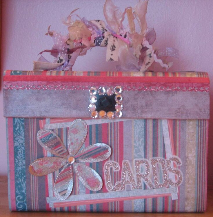 Altered card box