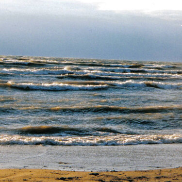waves at the municipal beach