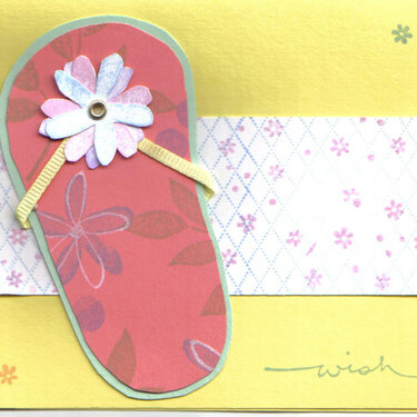 Flip Flop Card for Stormie