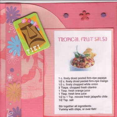 Tropical Fruit Salsa recipe