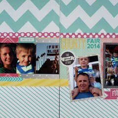 County Fair Giggles Double Layout