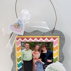 Family Love Galvanized Hanger