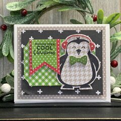 *Jillibean Soup* Cool Penguin Wishes Christmas Card