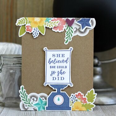 *Jillibean Soup* She Believed Card