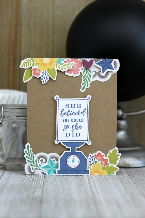 *Jillibean Soup* She Believed Card