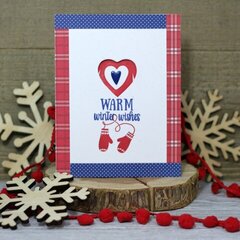 *Jillibean Soup* Warm Wishes Mitten Card