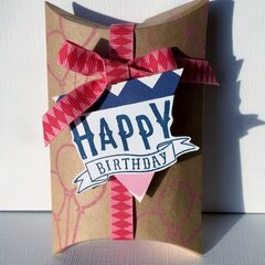 Birthday Pillow Box