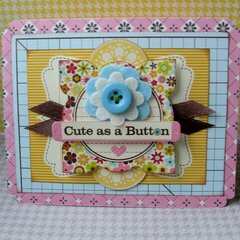 Cute as a Button Baby