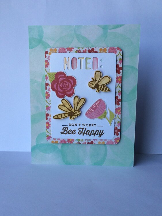 Bee Happy Card