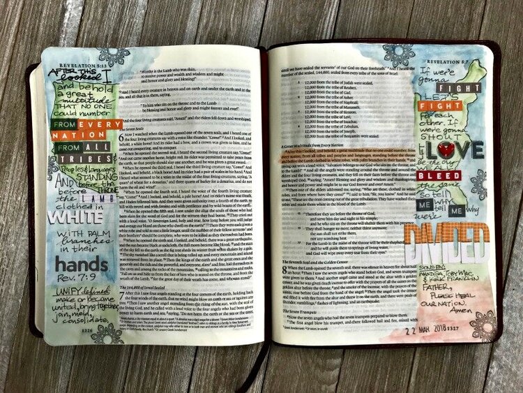 Unify Bible Journaling Project