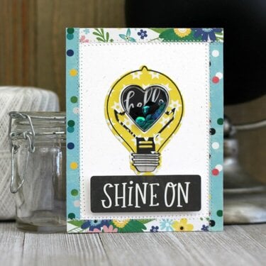 *Jillibean Soup* Shine On Shaker Card
