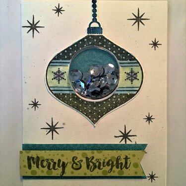 Merry &amp; Bright card