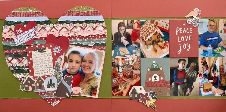 Be Merry Christmas Double Layout
