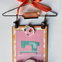 Sewing for Therapy Mini Hanger