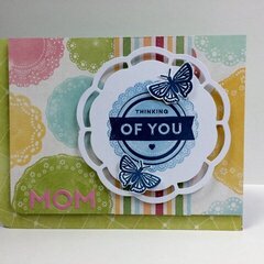 Thinking of You Butterfly Card