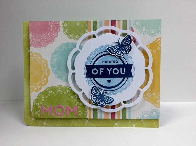 Thinking of You Butterfly Card