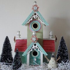 Winter Wonderland Birdhouse