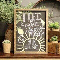 *Jillibean Soup* Sweet Tea & Sunshine Chalkboard