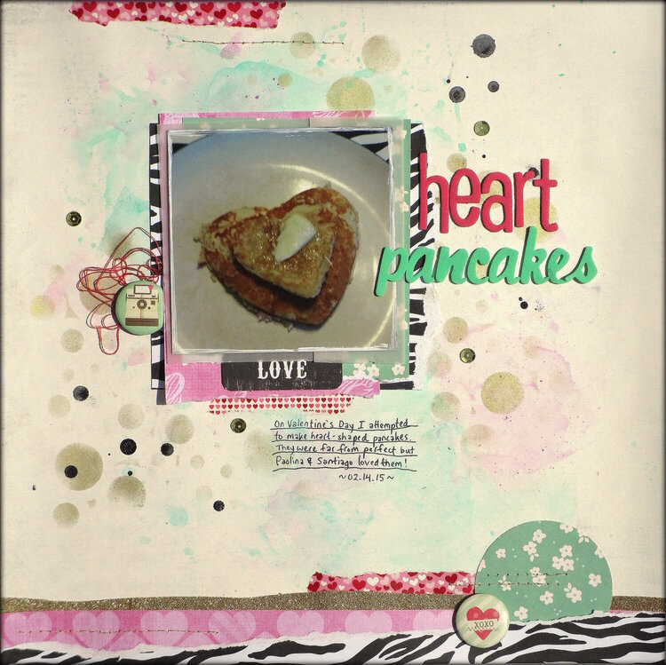 Heart Pancakes