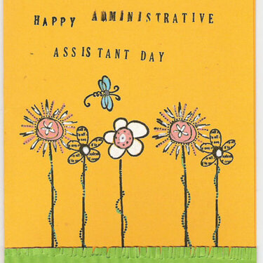 Aministrative Assistant card