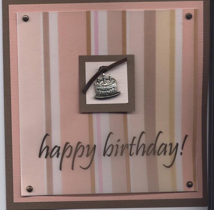 Birthday Card Feminine