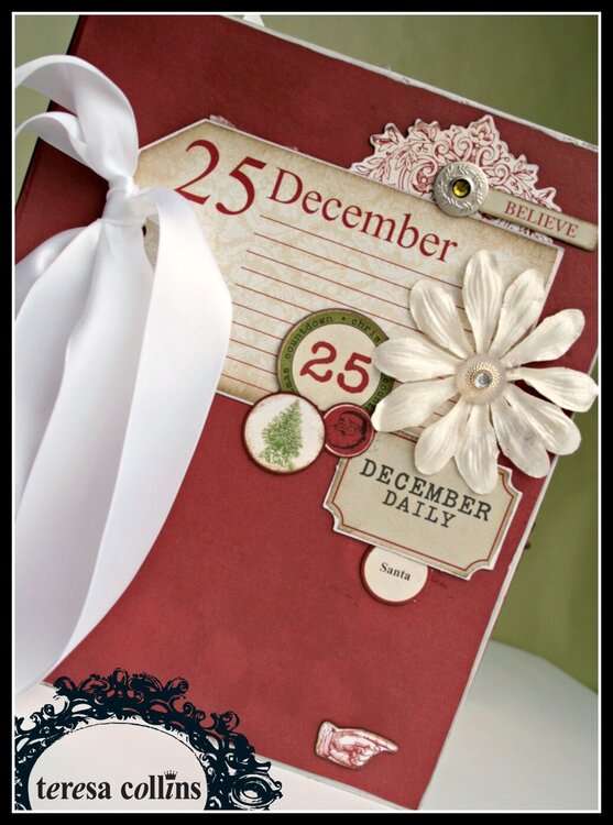 *Teresa Collins* Christmas Countdown Memory Album Kit