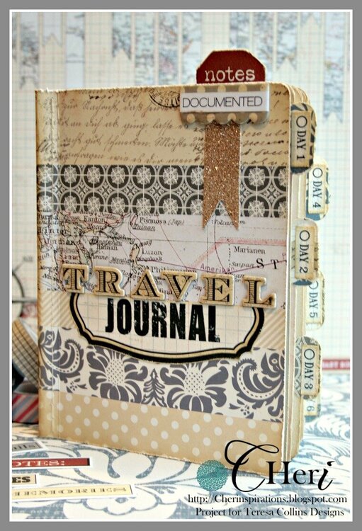 *Teresa Collins Far &amp; Away mini journal book