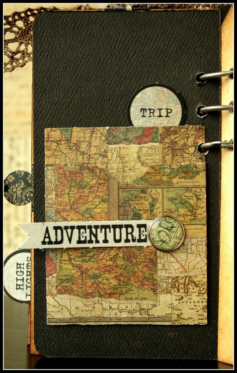 Mini Travel Journal book Album