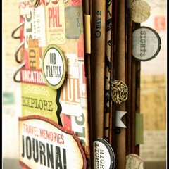 Mini Travel Journal book Album