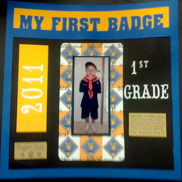 my first badge