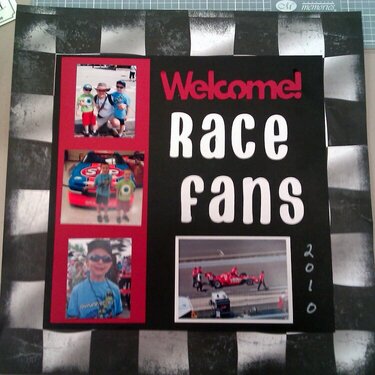 welcome race fans