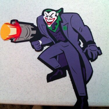 joker with gun