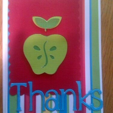 Thank you card