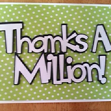 Thanks a Million